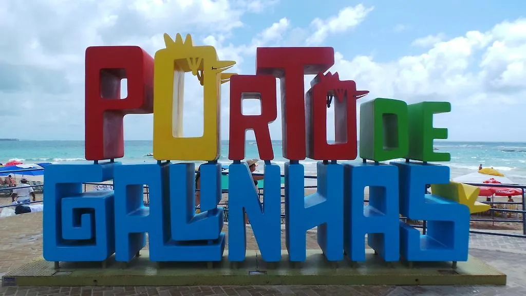 Apartamento Ancorar Beira Mar Flats De 2 Quartos Proximo Ao Centro Pôrto das Galinhas Brasil
